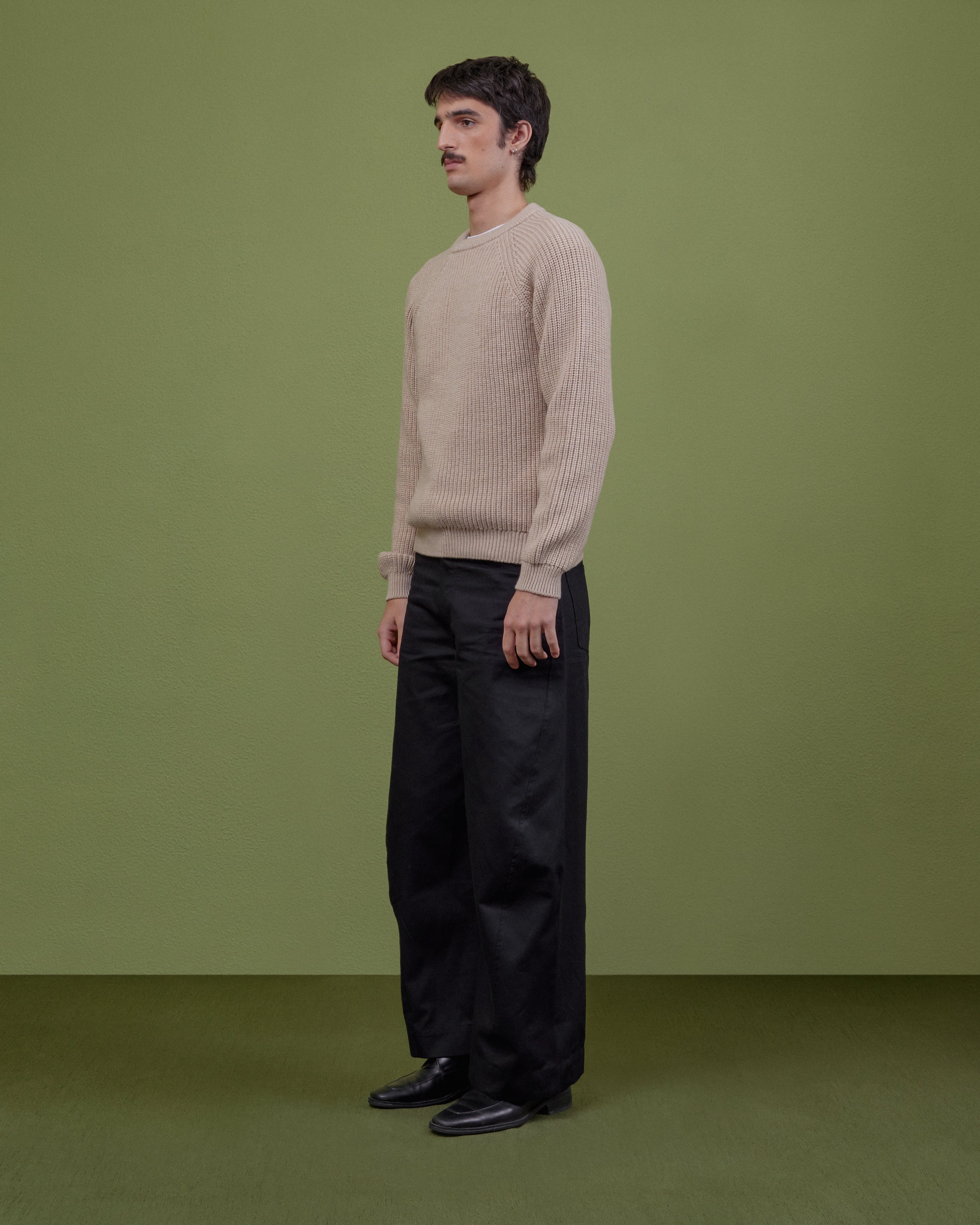 BLACK BARREL TROUSERS - Image 6