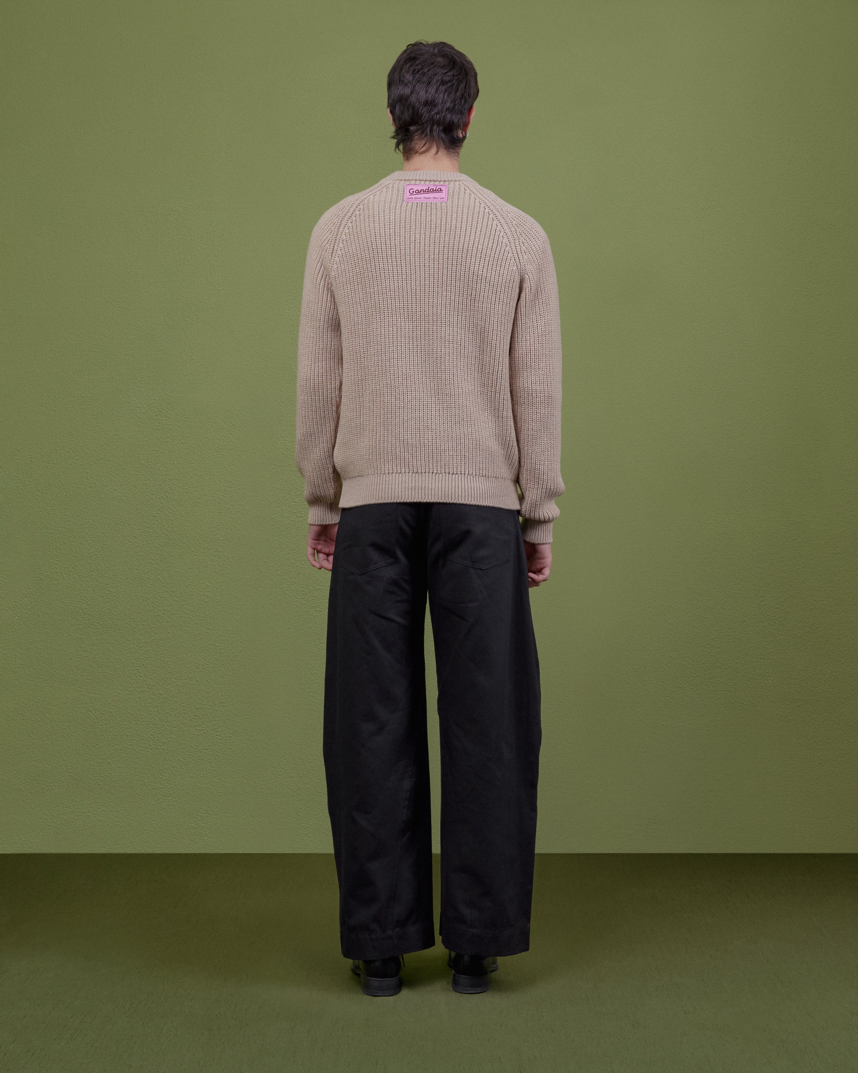 BLACK BARREL TROUSERS - Image 8