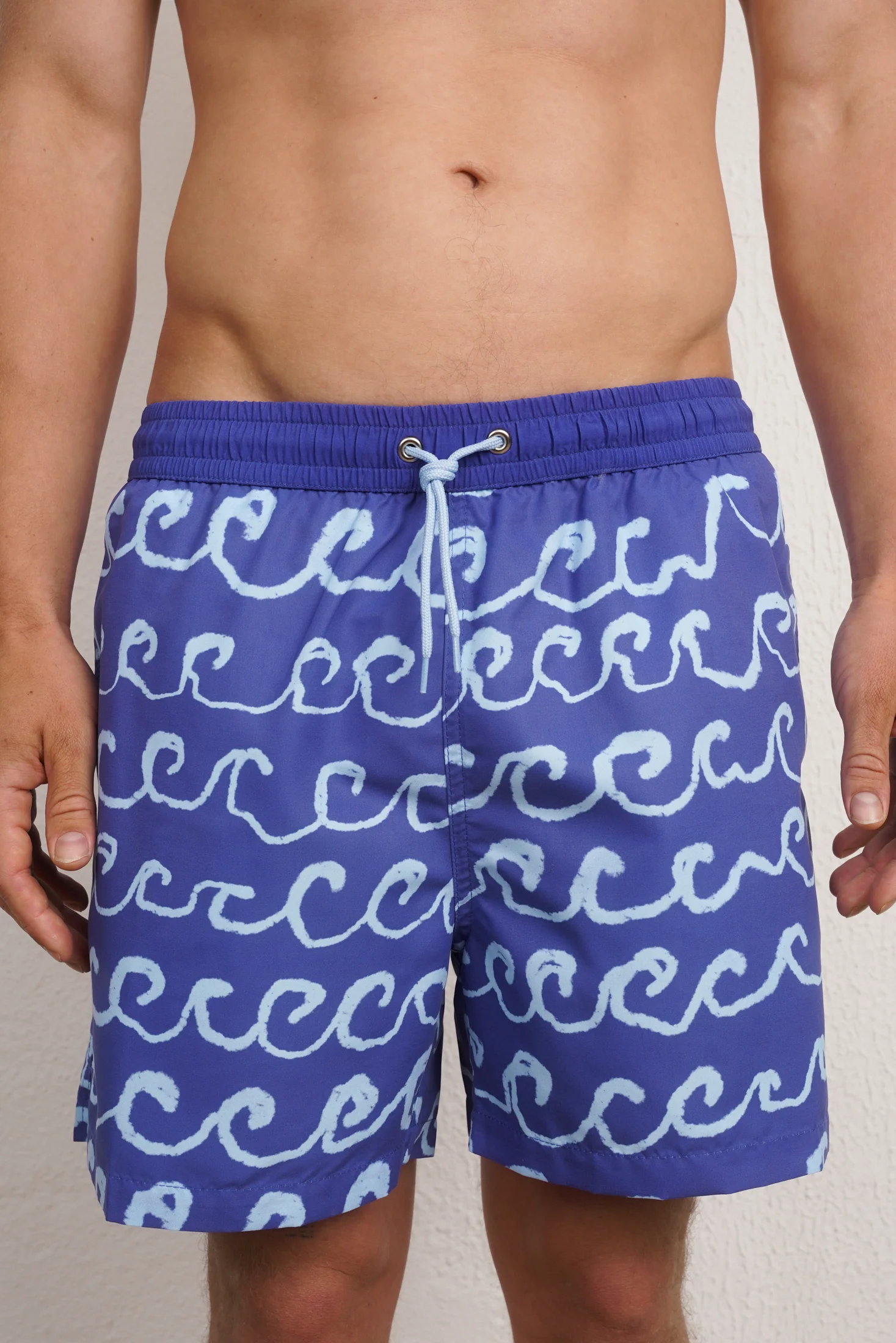 BLUE WAVES SWIM TRUNKS - Image 3