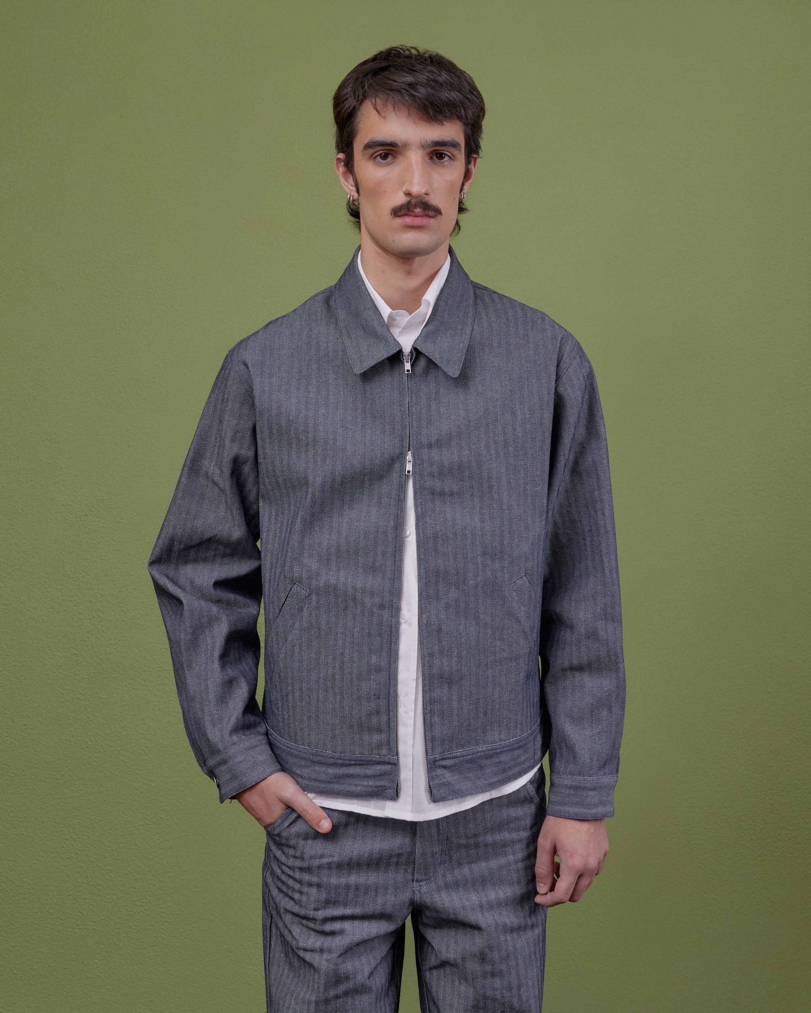 DENIM WORK JACKET - Image 2