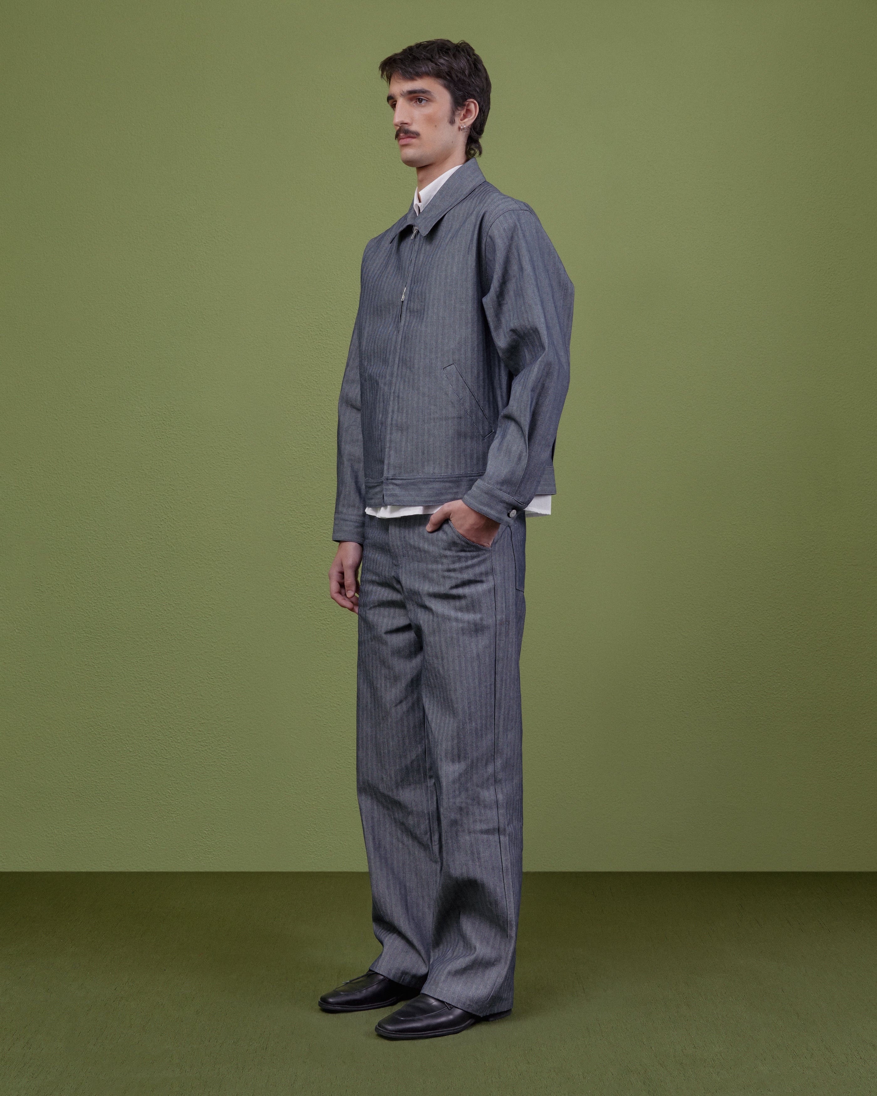 DENIM WORK JACKET - Image 4