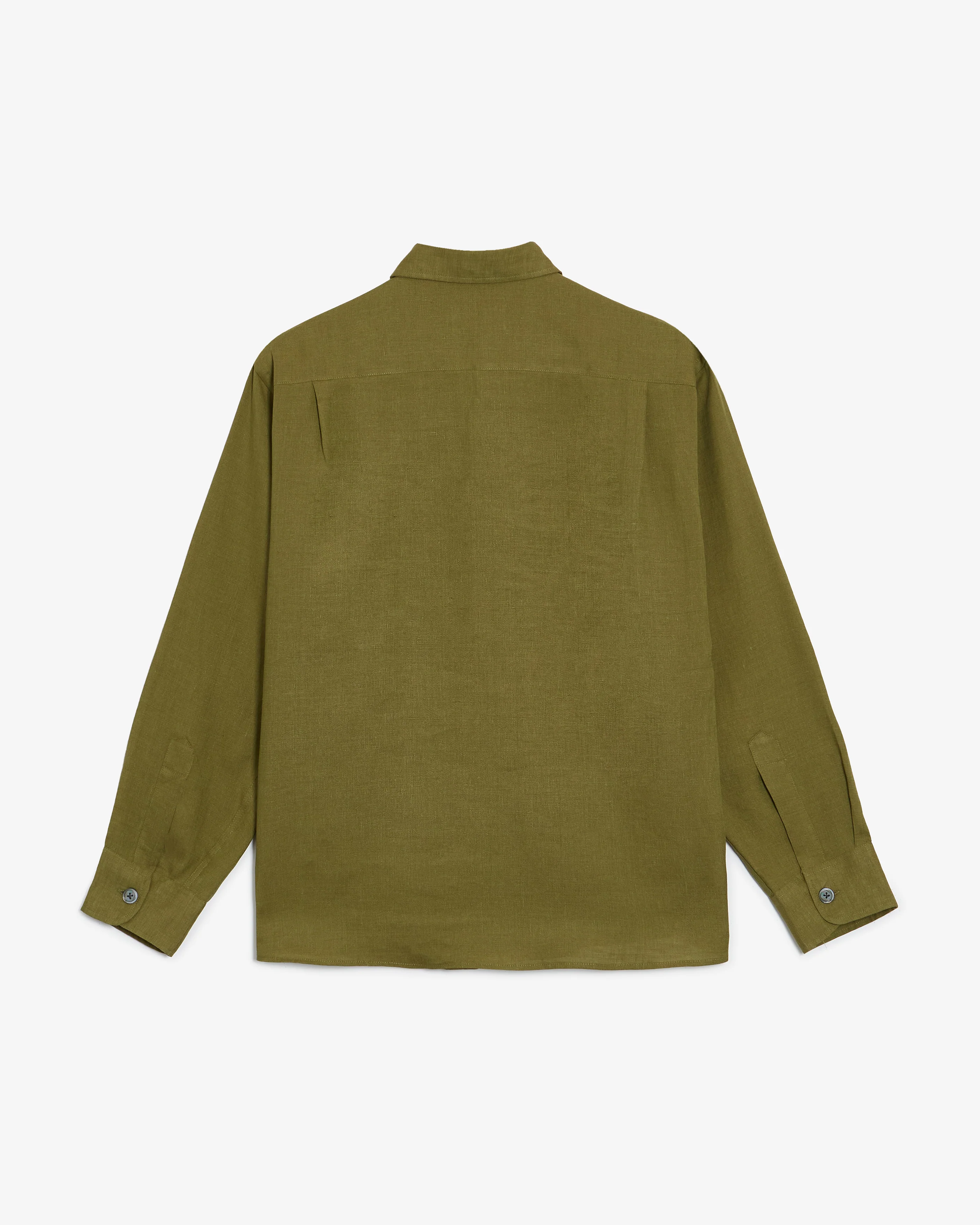 GREEN LINEN SHIRT - Image 3