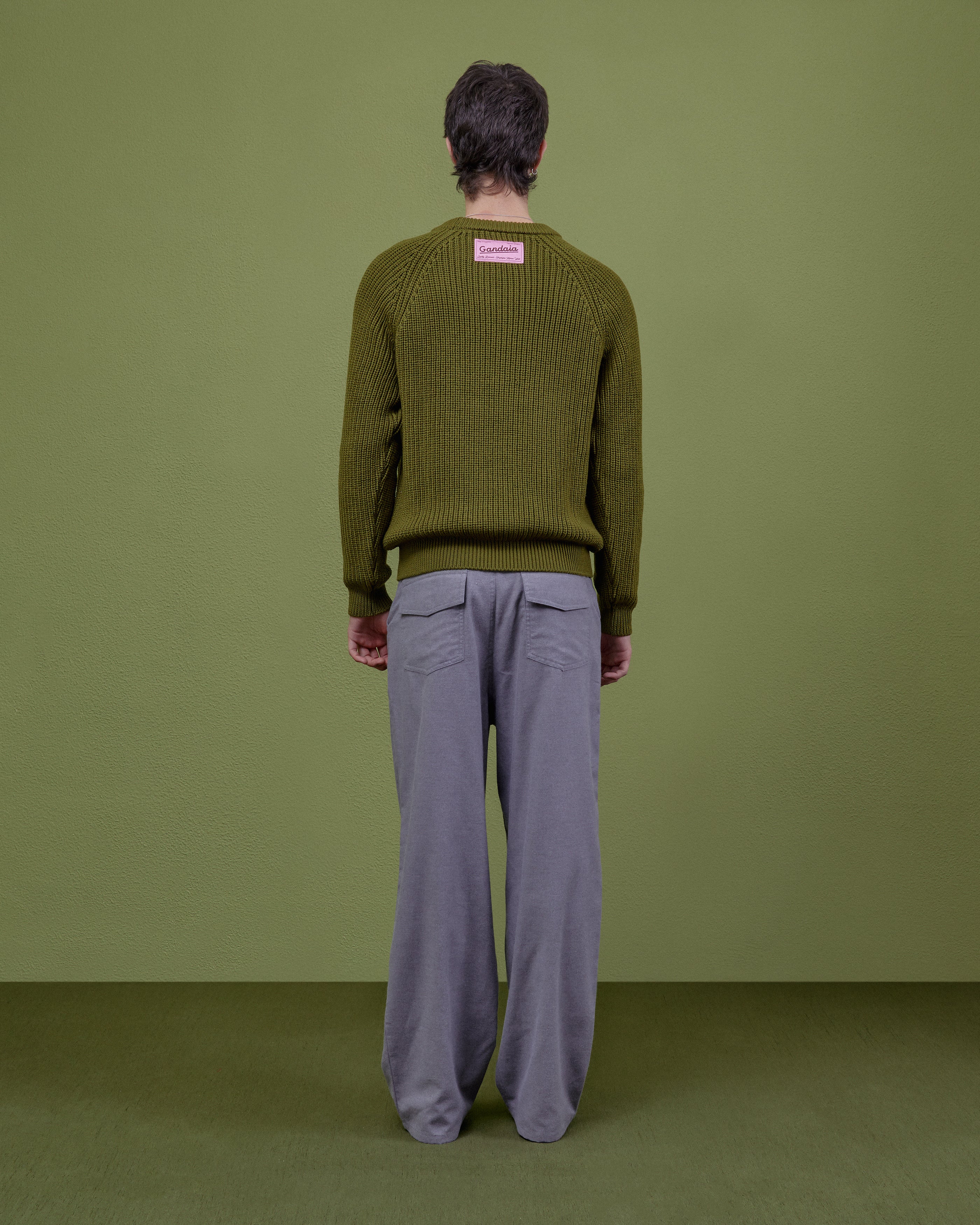 GREY PLEATED TROUSERS - Image 6
