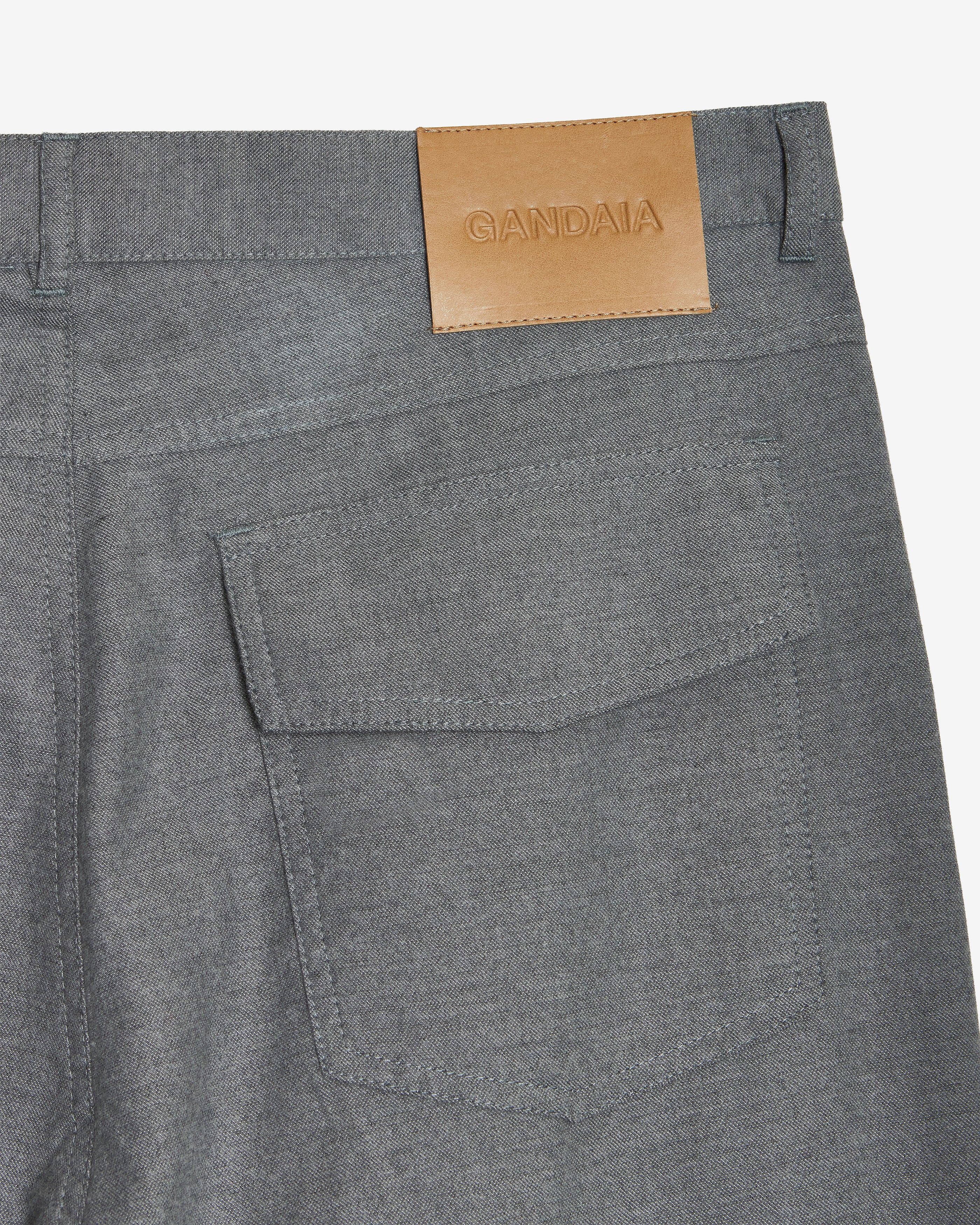 GREY PLEATED TROUSERS - Image 8