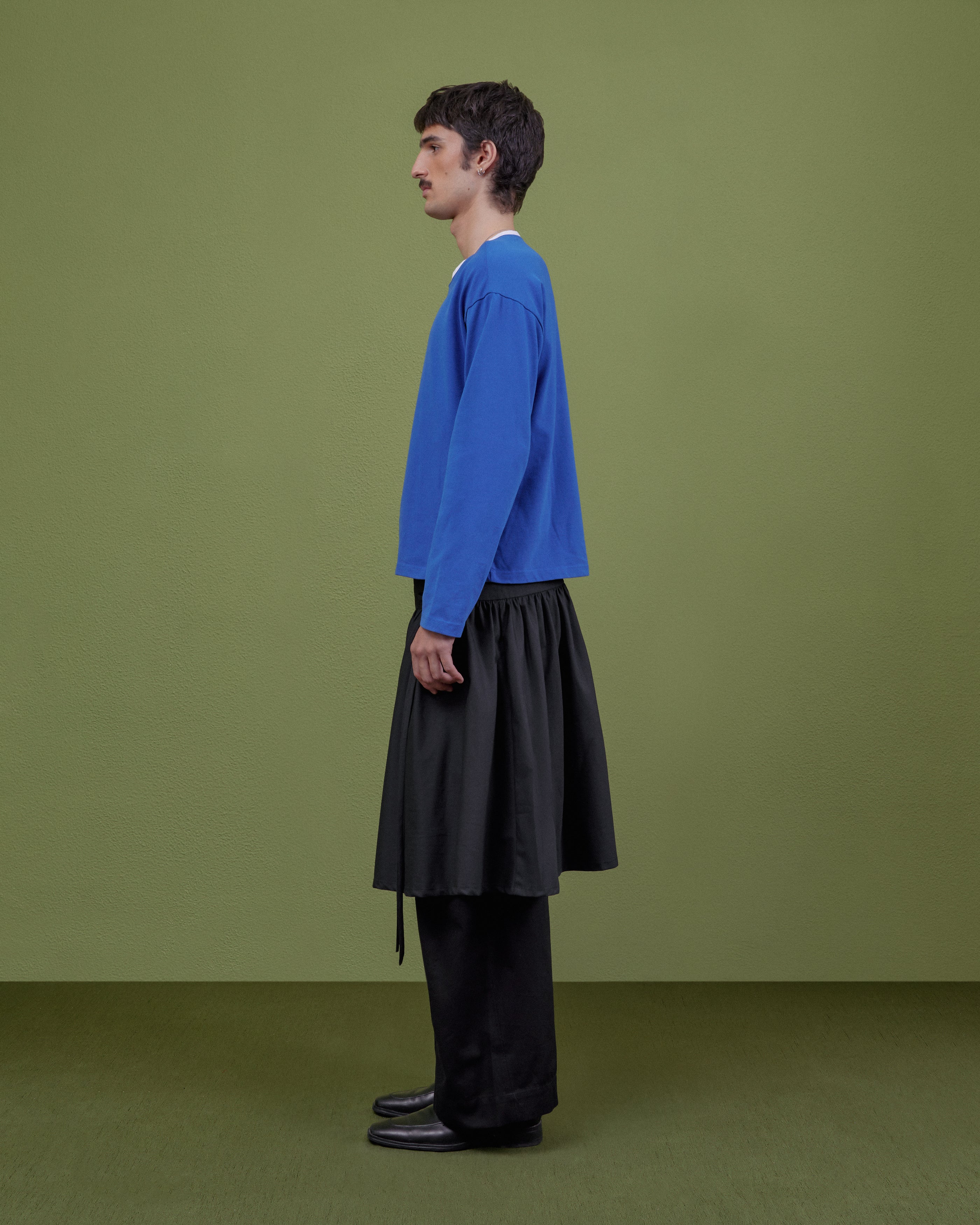 LONGSLEEVE T-SHIRT BLUE - Image 5