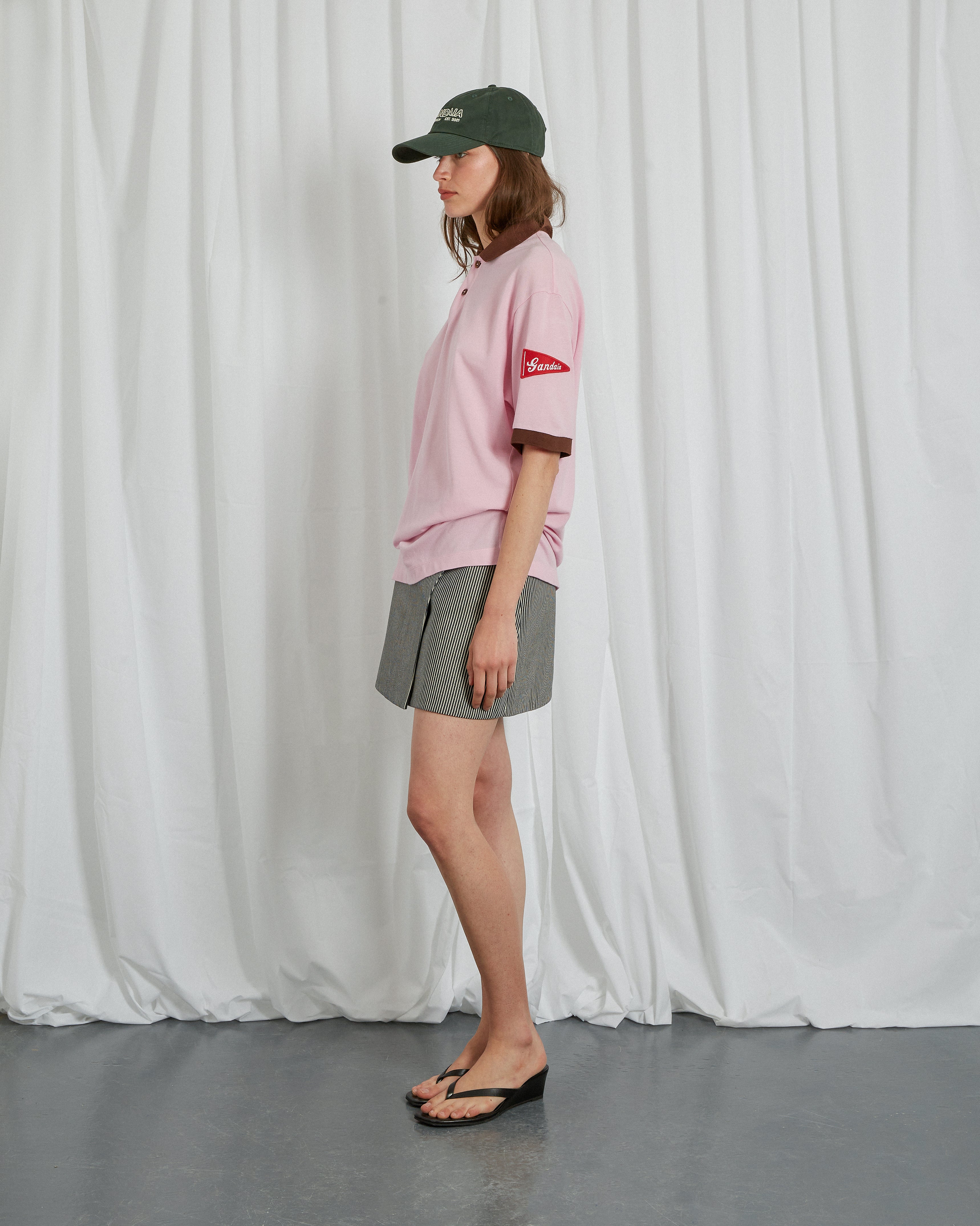 STRIPED MINI SKIRT - Image 4