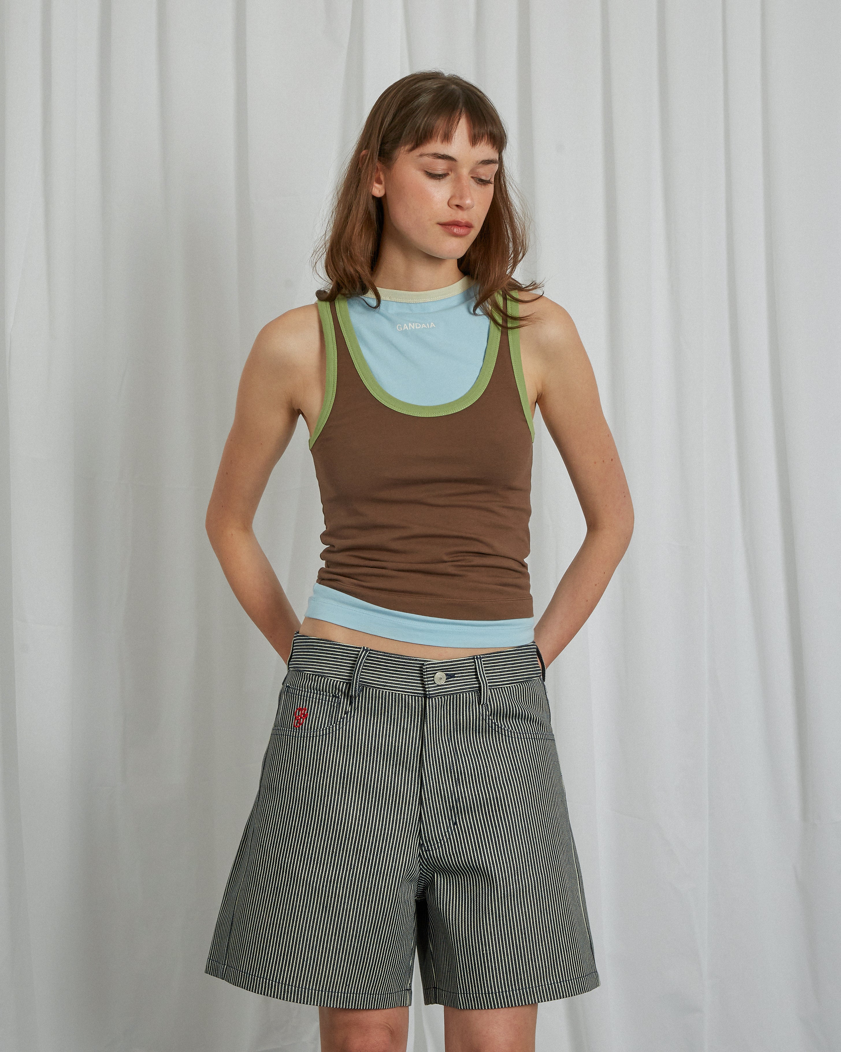 STRIPED SCOUT SHORTS - Image 4