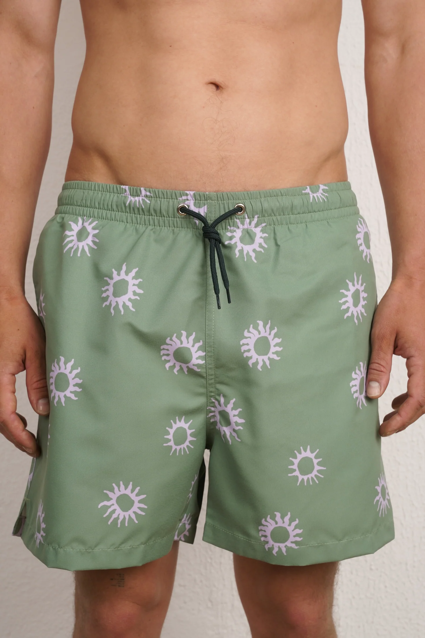 SUN SWIM TRUNKS GREEN - Image 5