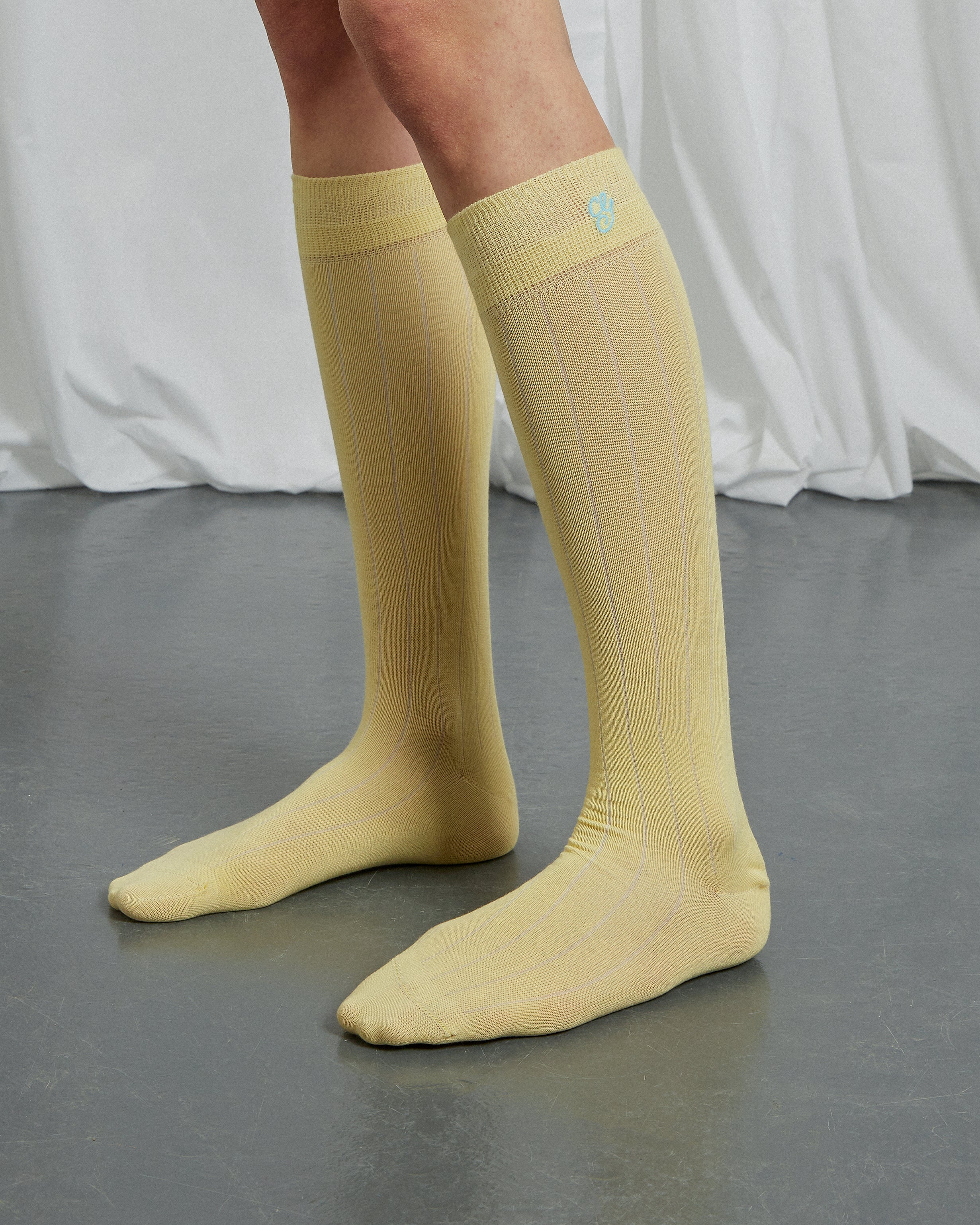 YELLOW HIGH SOCKS - Image 3